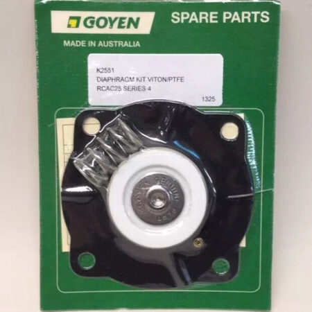New For GOYEN K2551 Viton/PTFE Diaphragm Repair Kit RCAC25 Series 4