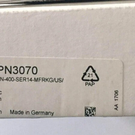 New IFM PN3070 Proximity Switch Sensor