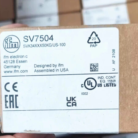 New IFM SV7504 Flow Sensor