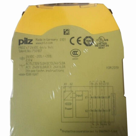 New PILZ PNOZ s7 750107 Safety Relay 24VDC