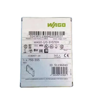 New WAGO 750-555 4-Channel Analog Output Module