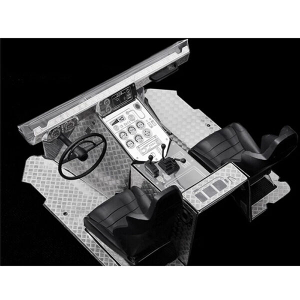 RC Car Parts Specter Car Metal Dashboard Floor Guard Plate AXIAL WRAITH 9001 2PC - Image 6