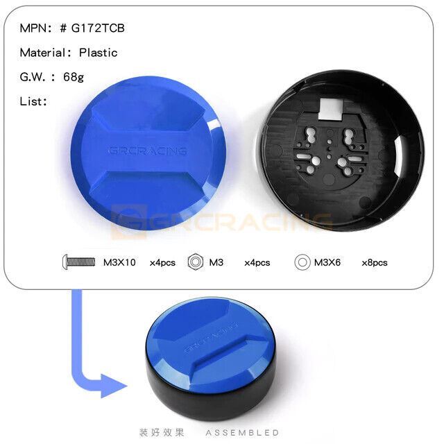 Rc Crawler Car Universal Spare Tire Cover A For Trx4 Bronco G500 Trx6 G63 - Image 6