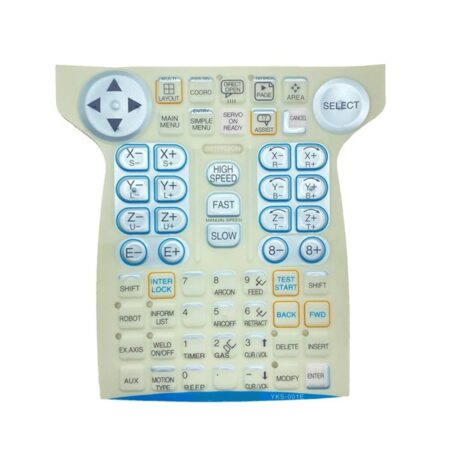 YKS-001E Yaskawa DX100 Teach Pendant JZRCR-YPP01-1 Membrane Keypad Keyboard Film