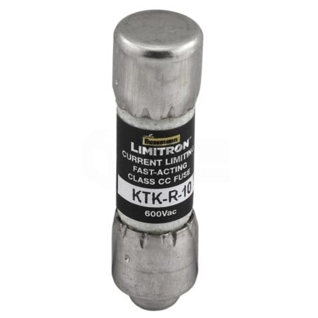 10PCS BUSSMANN KTK-R-10 (10 AMP) 600Vac Fast-Acting Fuse