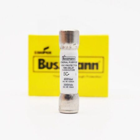 10PCS BUSSMANN SC-6 (6 AMP) 600 Vac Time Delay Fuse