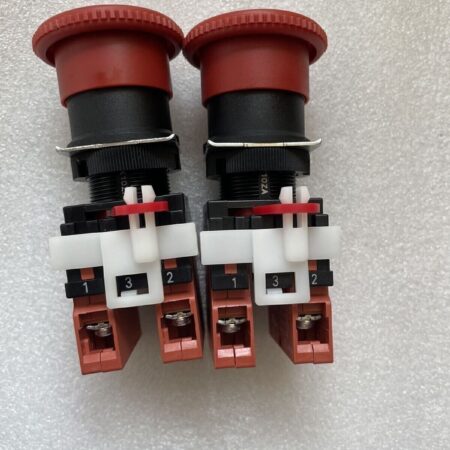 1PC A22E-M-20 A22EM20 1PCS Omron Basic Emergency Stop Switch Black Red Button