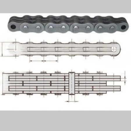 1PC FOR Forklift Mast Chain 412120 FB20-308 FB20-30BL634