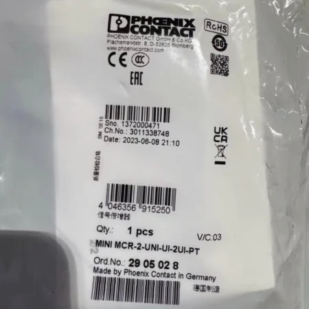 1PC NEW PHOENIX 2905028 MINI MCR-2-UNI-UI-2UI-PT