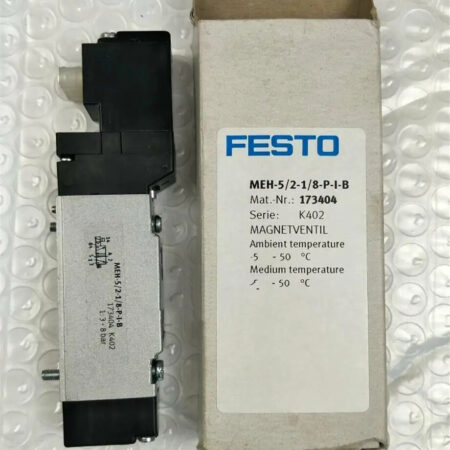 1PC New Festo MEH-5/2-1/8-P-I 35056 Solenoid Valve Expedited Shipping