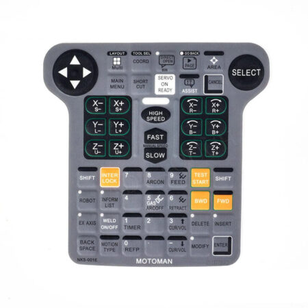 1PC YASKAWA NKS-001E Robot NX100 Teach Pendant Button Film Membrane Keypad