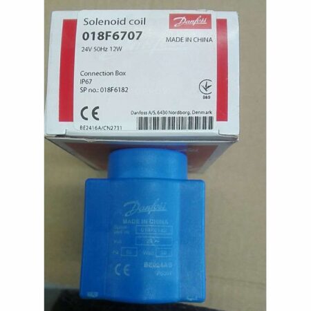 1PCS New Danfoss 018F6707 Solenoid Valve Coil In Box