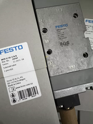 1pc New For FESTO MFH-5/3G-3/8-B 19707 Solenoid Valve