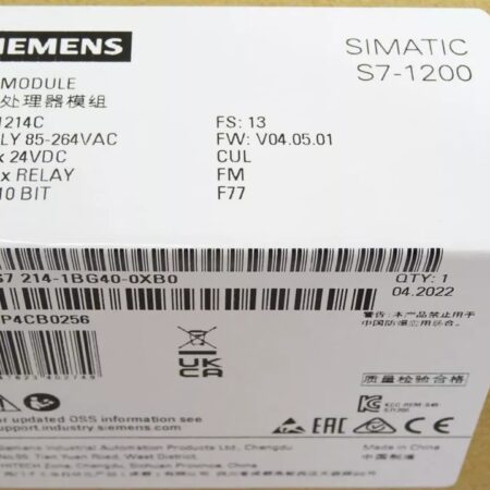 1pc New For Siemens CPU 1214C 6ES7 214-1BG40-0XB0 6ES7214-1BG40-0XB0