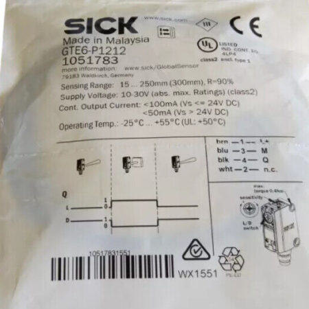 1pc New In Box SICK GTE6-P1212 Photoelectric Sensor