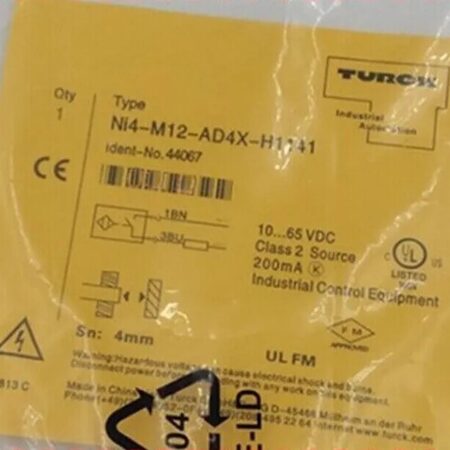 1pc New Turck NI4-M12-AD4X-H1141 Inductive Sensor