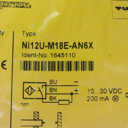 1pc TURCK NI12U-M18E-AN6X
