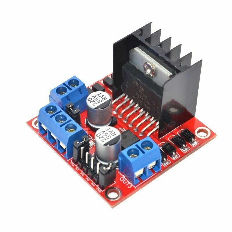 2-Pack DC Stepper Motor Driver Module L298N Dual H Bridge Ctl Board for Arduino - Image 3