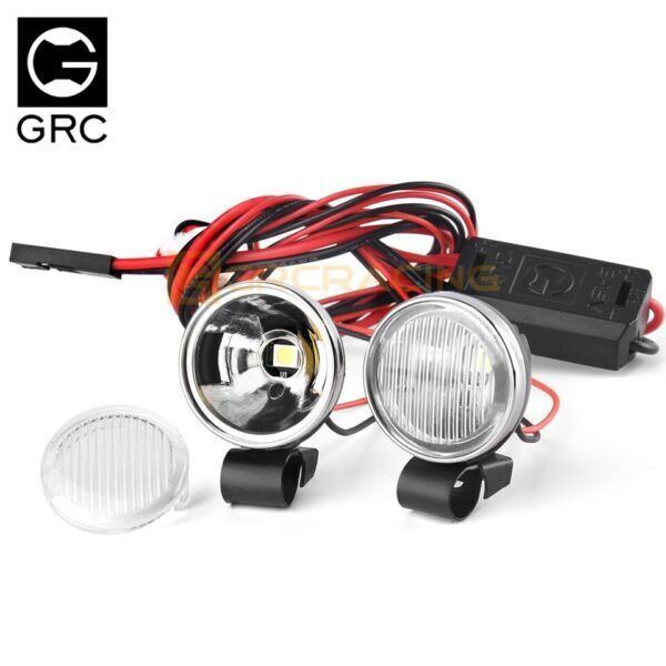 20mm LED light Spotlight Searchlight Headlight 3-15V For TRX4 SCX10 D110