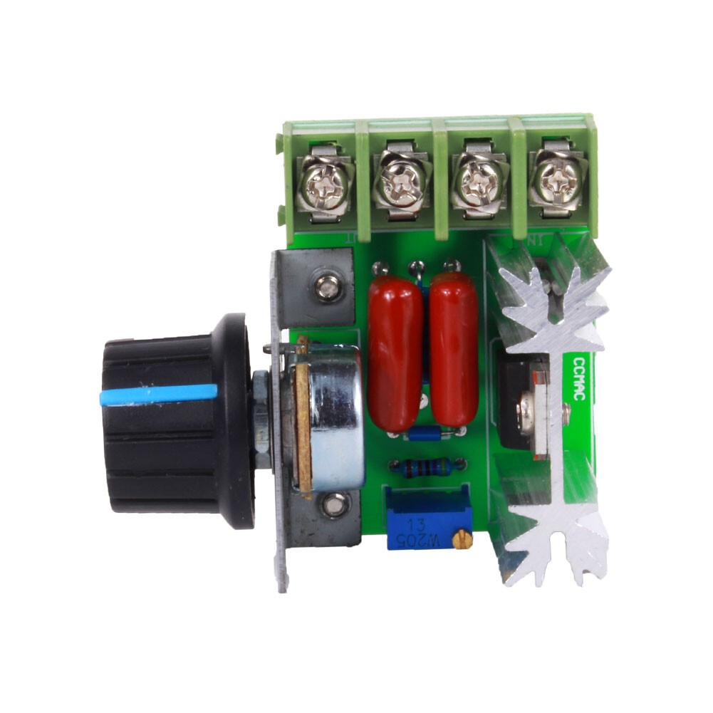 220V 2000W Adjustable Motor Speed Controller Voltage Regulator PWM AC50-220V 25A - Image 3