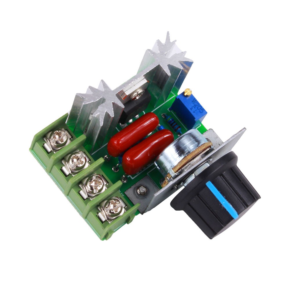 220V 2000W Adjustable Motor Speed Controller Voltage Regulator PWM AC50-220V 25A - Image 5