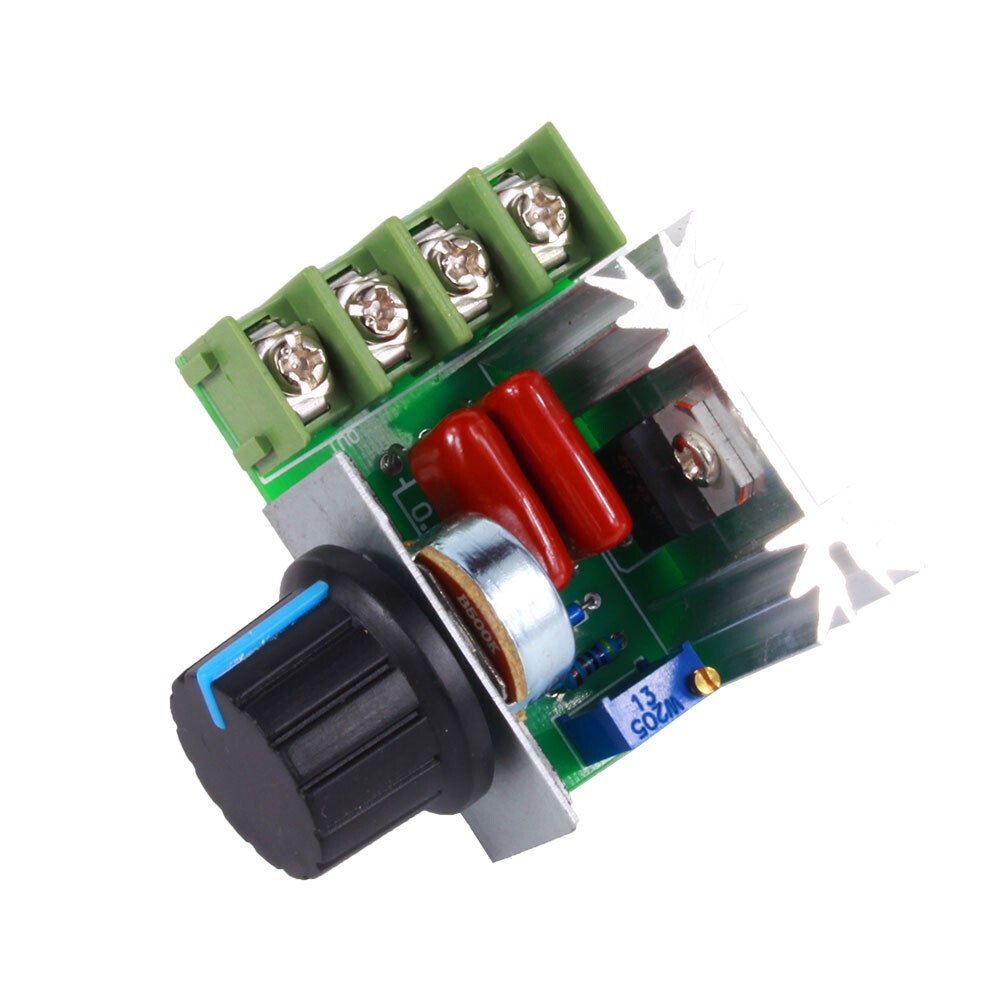 220V 2000W Adjustable Motor Speed Controller Voltage Regulator PWM AC50-220V 25A - Image 6