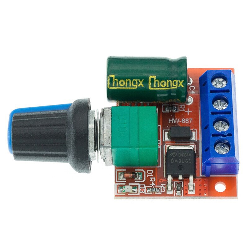 5A 90W PWM DC Motor Speed Controller Adjustable 5V-35V DC Regulator Module - Image 7