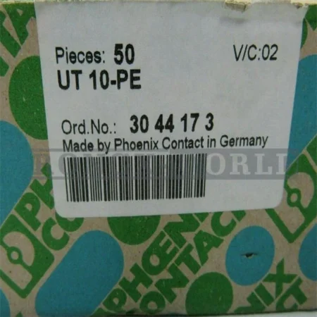 5PCS NEW Phoenix Contact UT 10-PE 3044173 Terminal Block 5PCS
