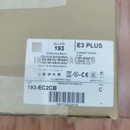 Allen Bradley 193-EC2CB  Electronic Motor Protection Relay