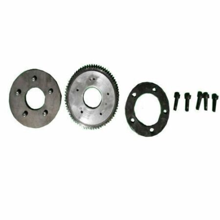 Aluminum Alloy Iron Slewing Gear Support Plate Set For 1:18 Huina 580 Excavator