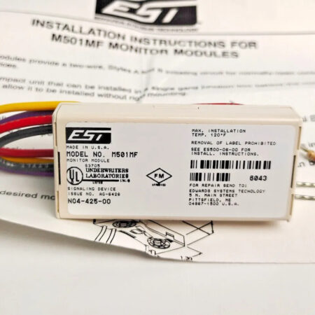BRAND NEW EST EDWARDS m501mf MINI MONITORING MODULE UPS FREE FAST SHIPPING