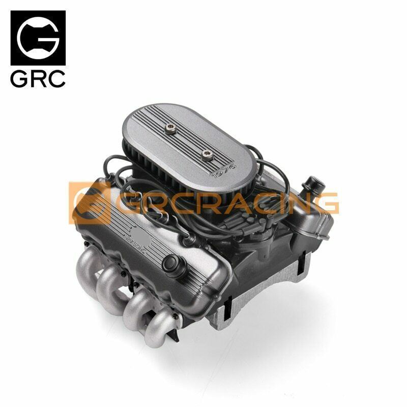 Engine Hood Fan Radiator 1/10 RC 1976 Model Simulation V8 F76 Motor Radiator - Image 6