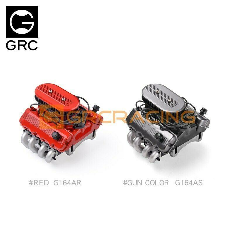 Engine Hood Fan Radiator 1/10 RC 1976 Model Simulation V8 F76 Motor Radiator