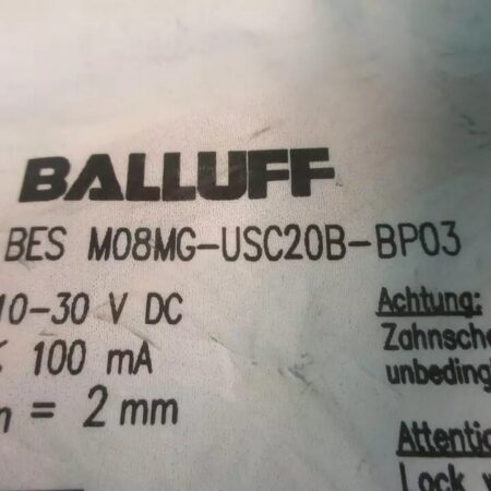 FOR BES M08MG-USC20B-BP03 Balluff Proximity Switch Sensor
