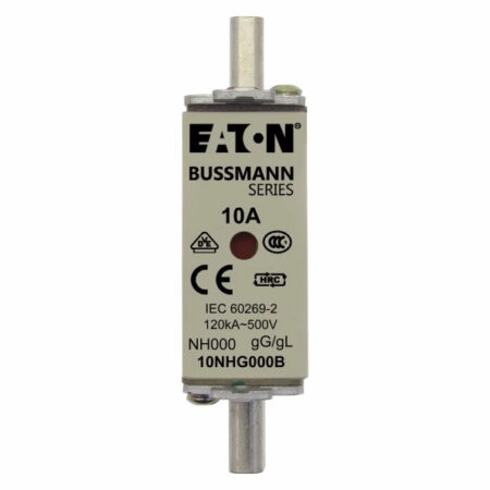 FOR BUSSMANN 10NHG000B Low Voltage NH Fuse 10A 500V (SIZE 000 GG MGL,gL/gG)