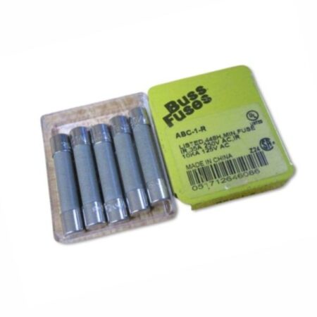 FOR BUSSMANN ABC-1-R Fuse Cross Ref 6F038 Gray (4 Pack)
