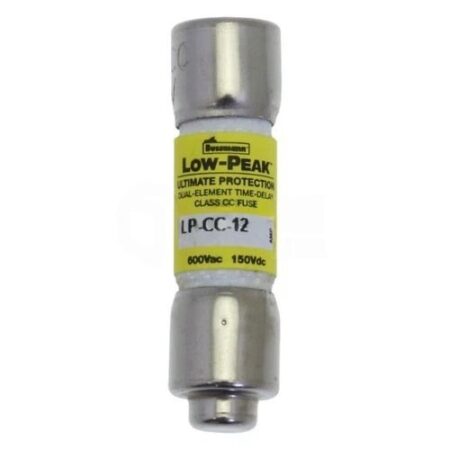 FOR BUSSMANN LP-CC-12 (12 AMP) 600Vac Fast-Acting Fuse