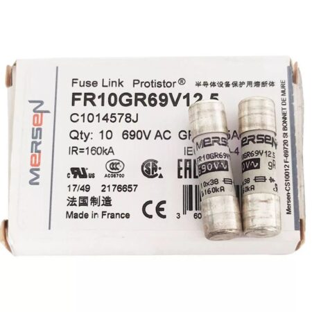 FOR FERRAZ FR10GR69V12.5 Link Protistor Fuse Mersen Shawmut 12.5Amp 690V 10PCS