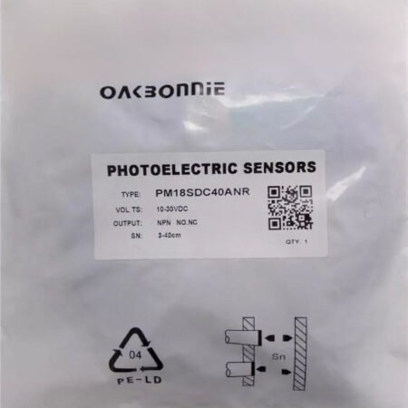 FOR PM18SDC40ANR OAKBONNIE New Photoelectric Switch 3-40cm 10-30VDC