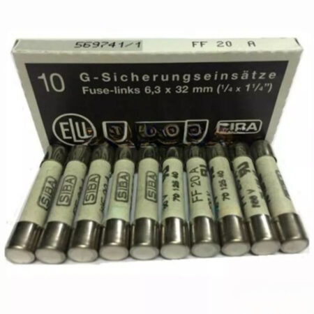 FOR SIBA 7012540 FF20A Fast Blow Fuse Ceramic 6.3*32mm 20A 500V