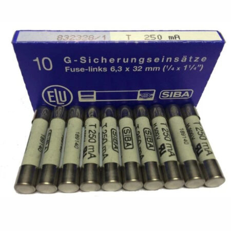 FOR SIBA T250mA Fuse 250mA 500V Time-Lag