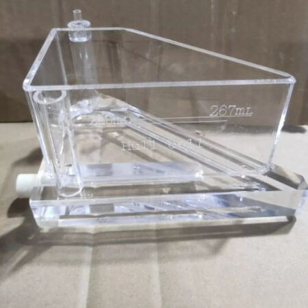 FOR Testing Equipment New Plating Cell Hull Air Agitated Hall Groove 267ml