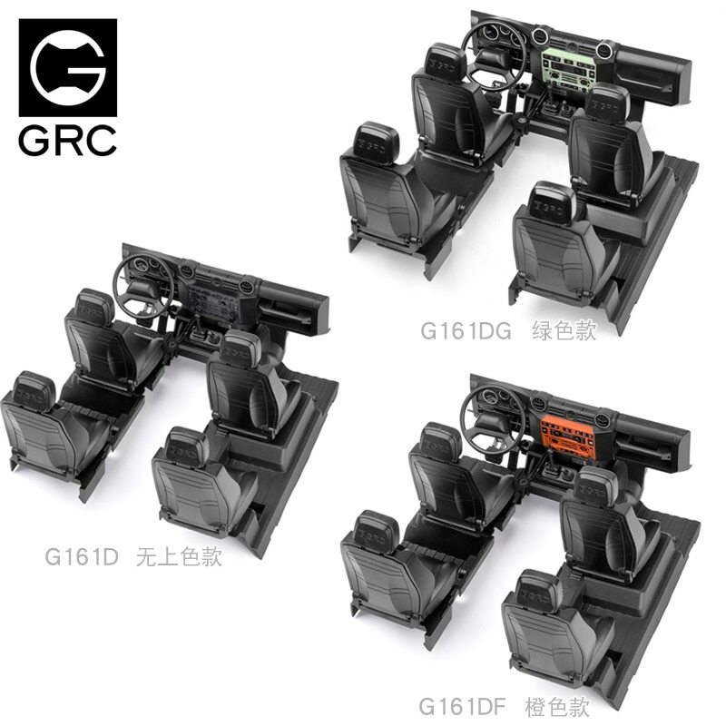 GRC 1/10 Defender Interior Kit w/o Battery Cover for TRAXXAS TRX-4 Defender