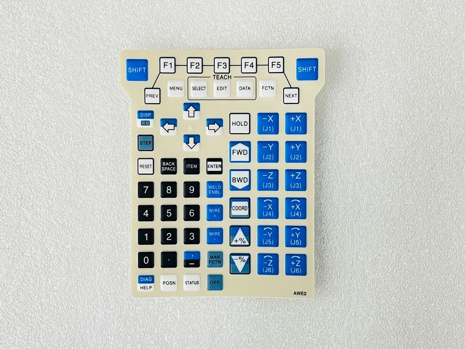 MEMBRANE KEYPAD OVERLAY FOR FANUC A05B-2518-C202ESW AWE2 A05B-2518 TEACH PENDANT