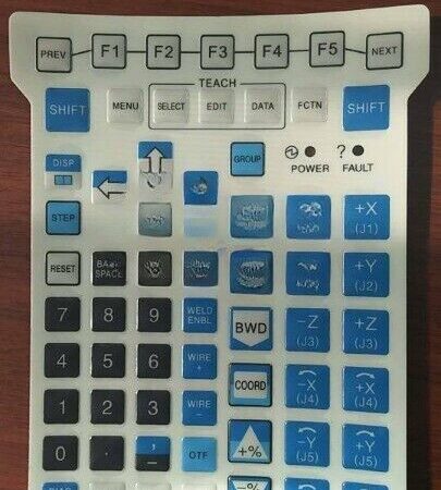 Membrane Keypad Overlay for Fanuc teach pendant A05B-2518-C202ESW AWE2 A05B-2518