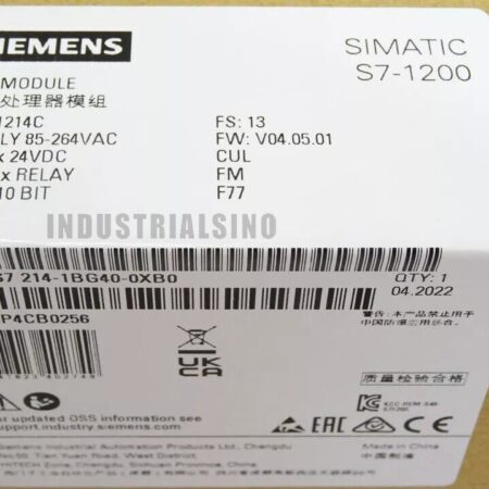 New For 6ES7 214-1BG40-0XB0 SIEMENS Simatic S7-1200 CPU 1214C