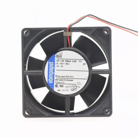 New For Ebmpapst 3312 DC 12V 208mA 2.5W 92*92*32mm 2.5W Axial Cooling Fan