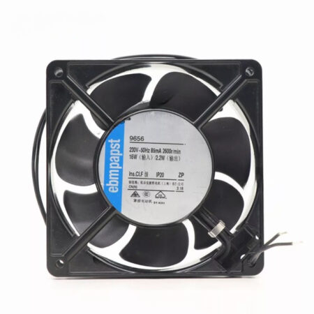 New For Ebmpapst 9656 AC 230V 16W 85mA 120*120*38mm Axial Cabinet Cooling Fan