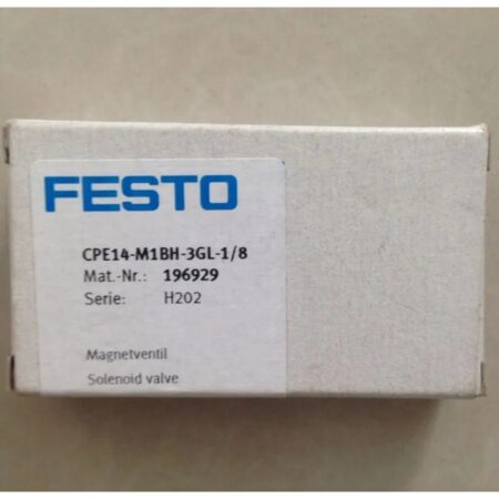 New For Festo CPE14-M1BH-3GL-1/8 Solenoid Valve