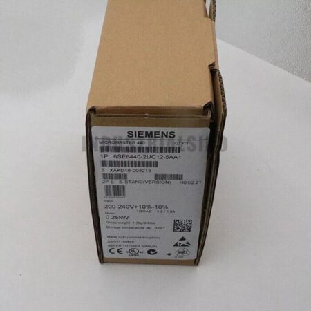 New In Box For SIEMENS 6SE6440-2UC12-5AA1 6SE6 440-2UC12-5AA1 Inverter Drive